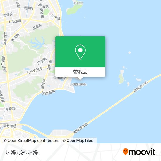 珠海九洲地图