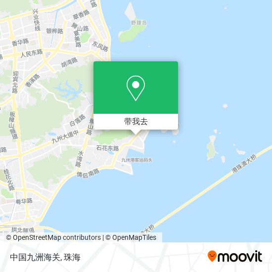 中国九洲海关地图