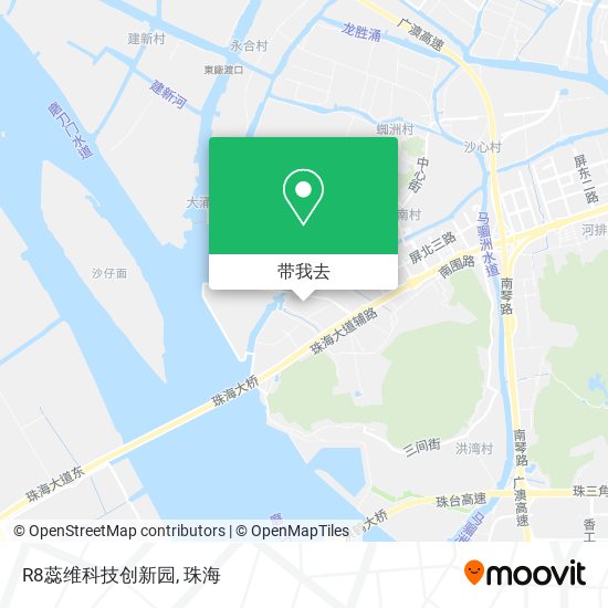 R8蕊维科技创新园地图