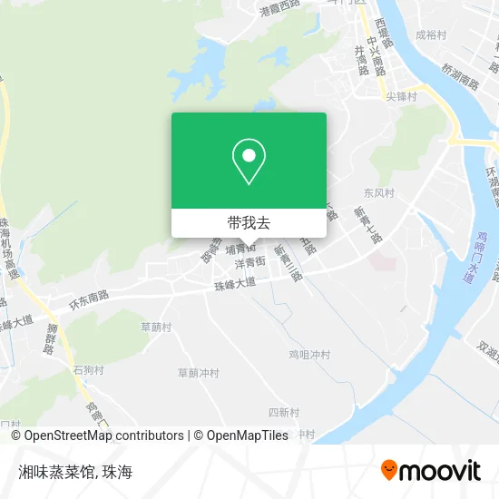 湘味蒸菜馆地图