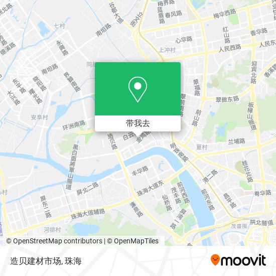 造贝建材市场地图