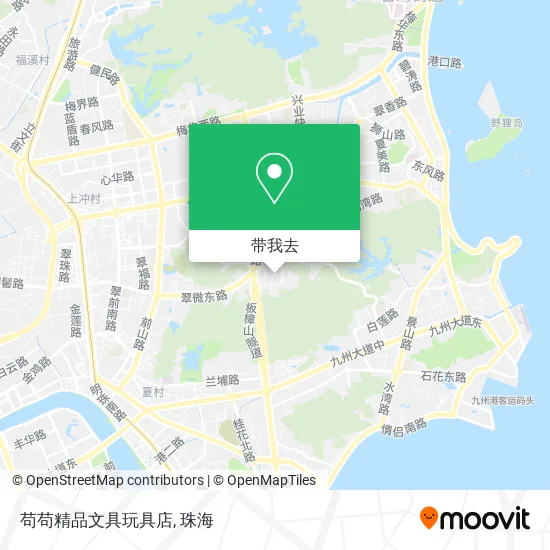 苟苟精品文具玩具店地图