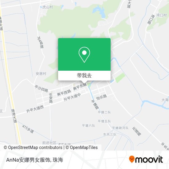 AnNa安娜男女服饰地图