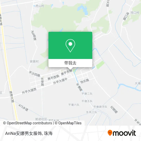 AnNa安娜男女服饰地图