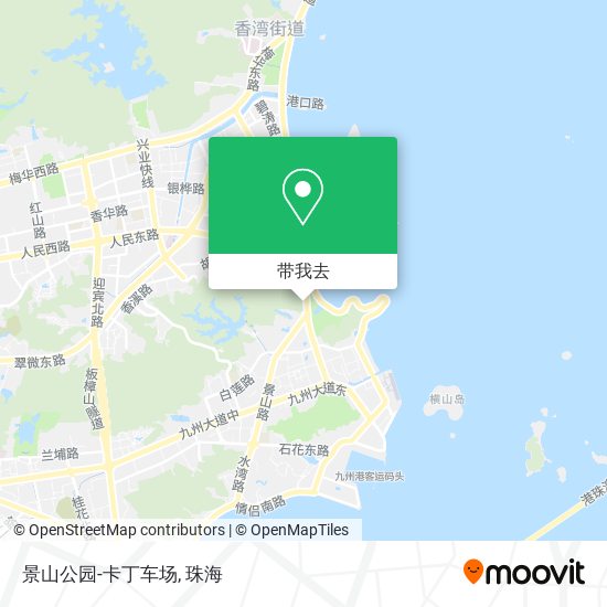 景山公园-卡丁车场地图