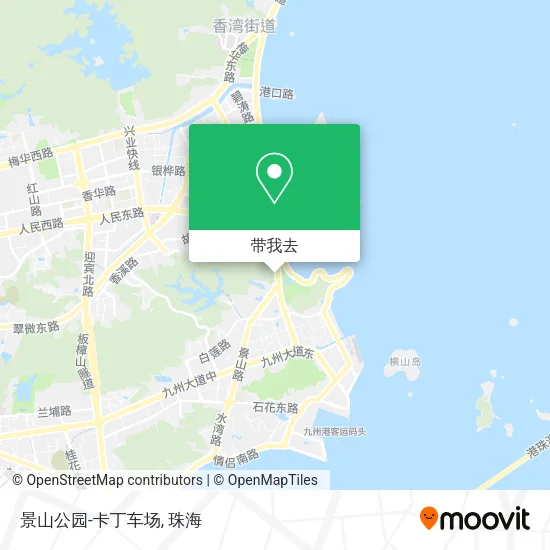 景山公园-卡丁车场地图