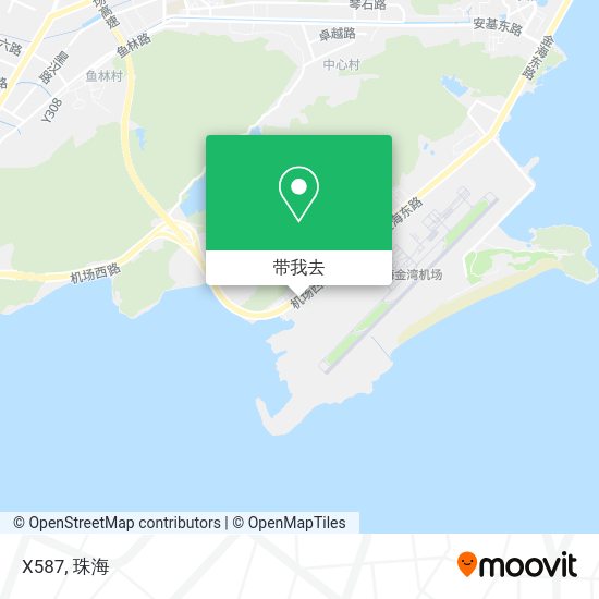 X587地图