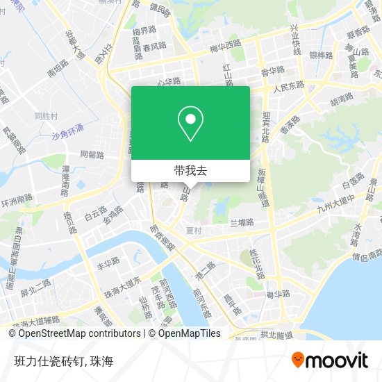 班力仕瓷砖钉地图
