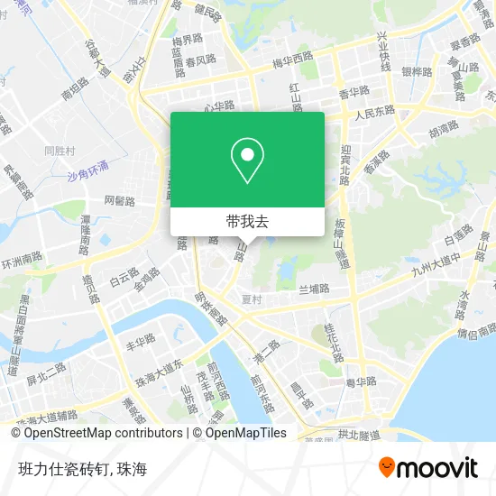 班力仕瓷砖钉地图