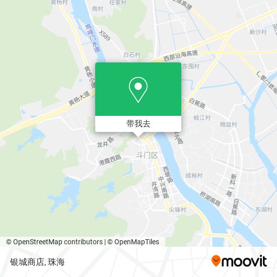 银城商店地图