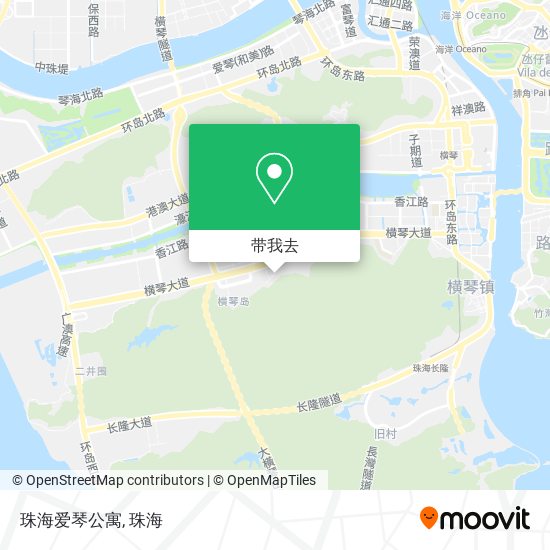珠海爱琴公寓地图