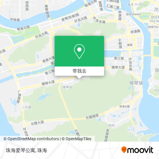 珠海爱琴公寓地图