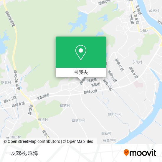 一友驾校地图