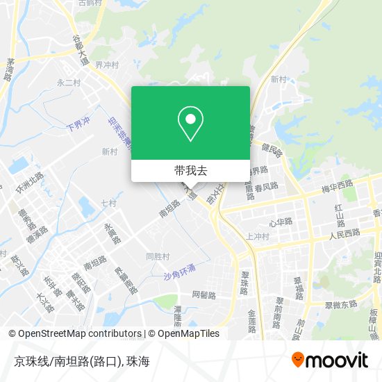 京珠线/南坦路(路口)地图