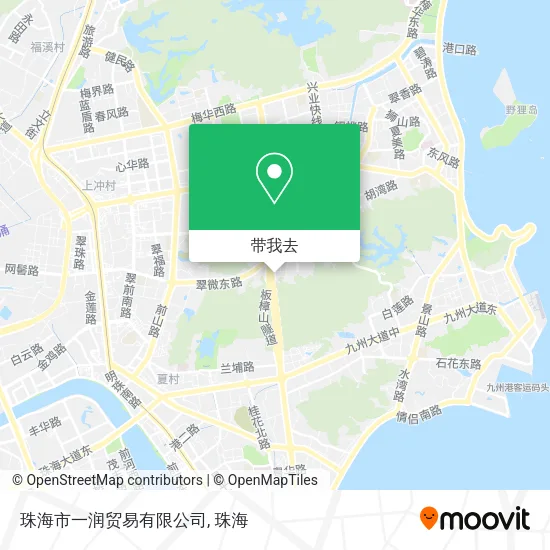 珠海市一润贸易有限公司地图