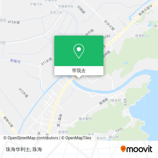 珠海华利士地图