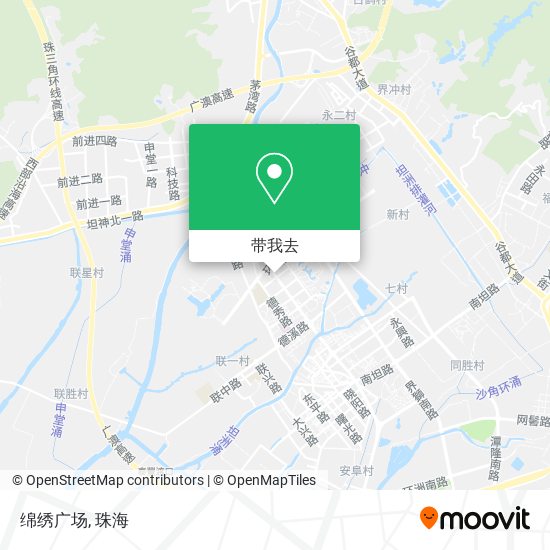 绵绣广场地图
