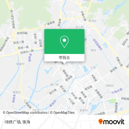 绵绣广场地图
