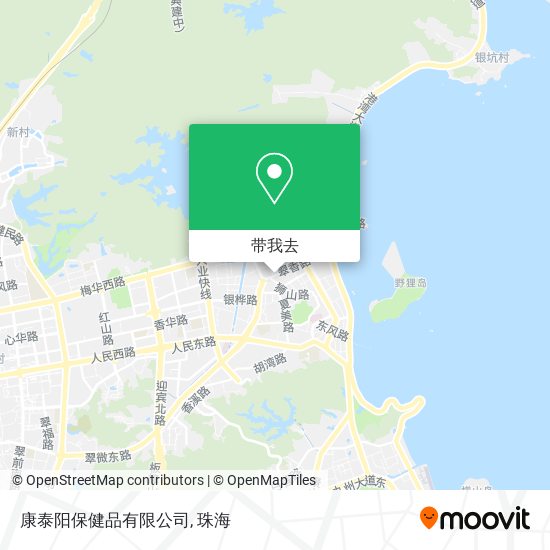 康泰阳保健品有限公司地图