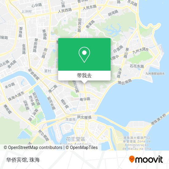 华侨宾馆地图