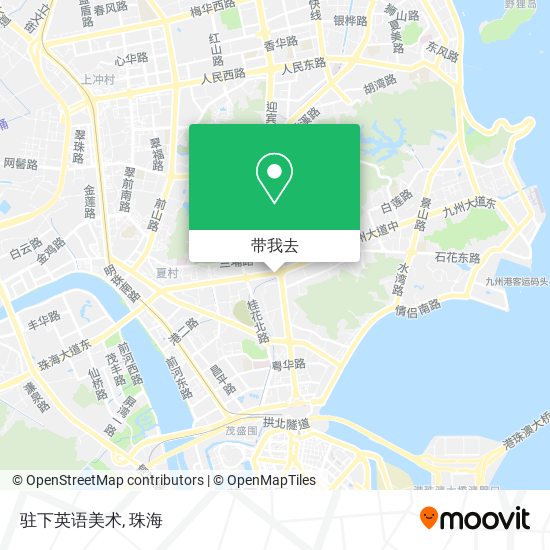 驻下英语美术地图