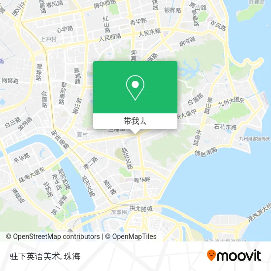 驻下英语美术地图