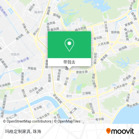 玛格定制家具地图