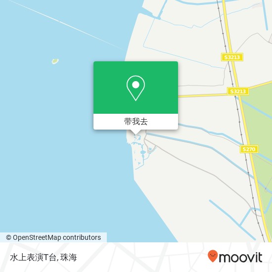 水上表演T台地图