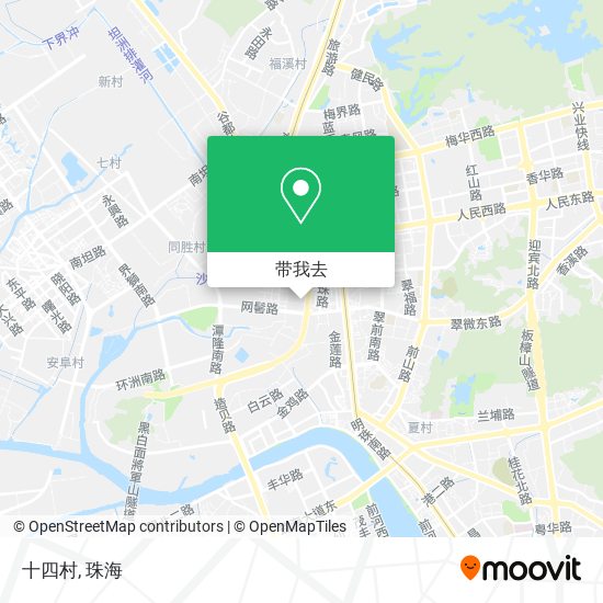 十四村地图
