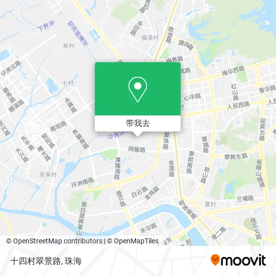 十四村翠景路地图