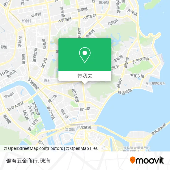 银海五金商行地图