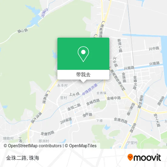 金珠二路地图