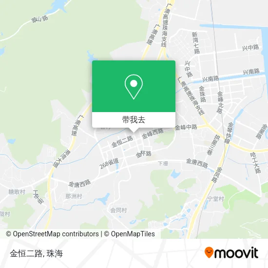 金恒二路地图