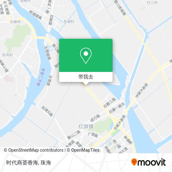 时代商荟香海地图