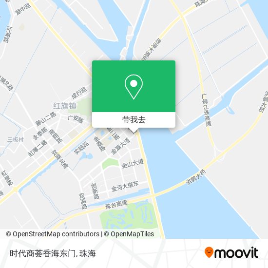 时代商荟香海东门地图