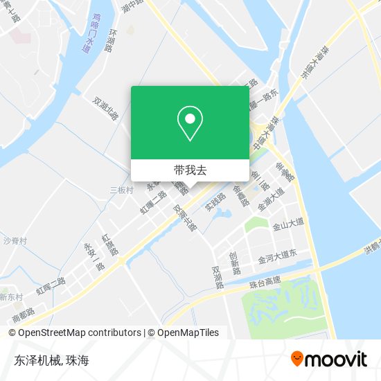东泽机械地图