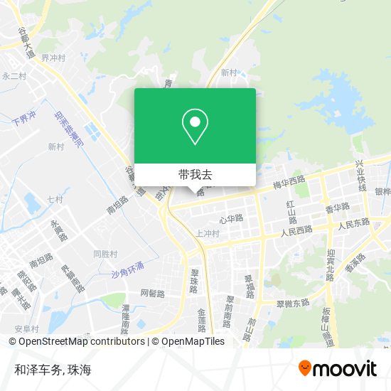 和泽车务地图