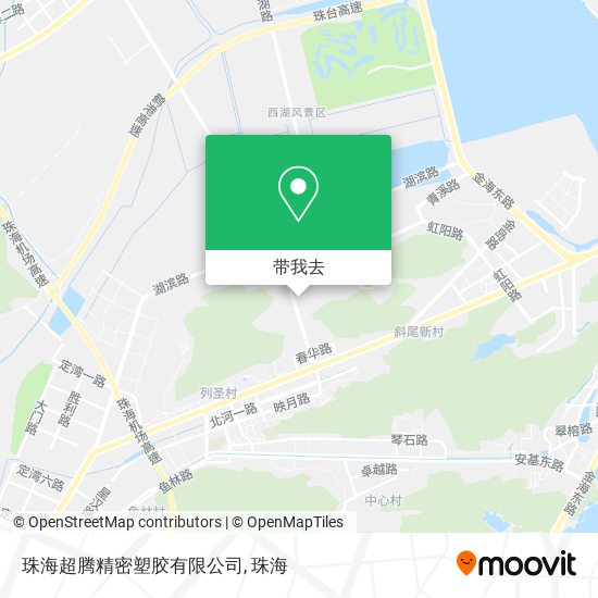 珠海超腾精密塑胶有限公司地图