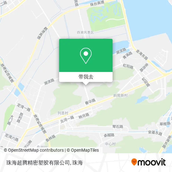 珠海超腾精密塑胶有限公司地图