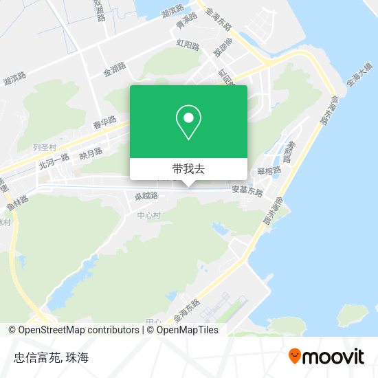 忠信富苑地图