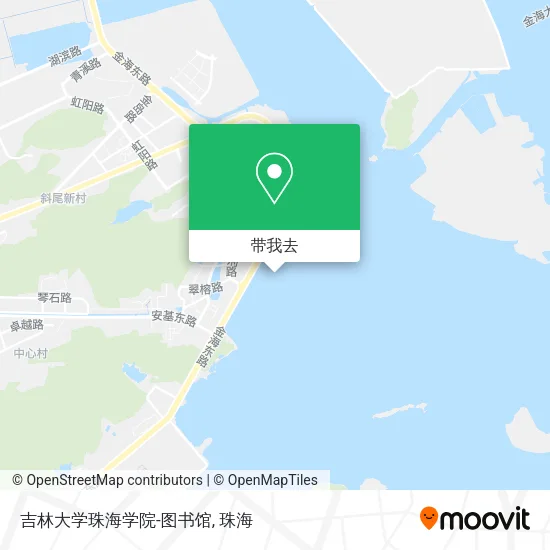 吉林大学珠海学院-图书馆地图