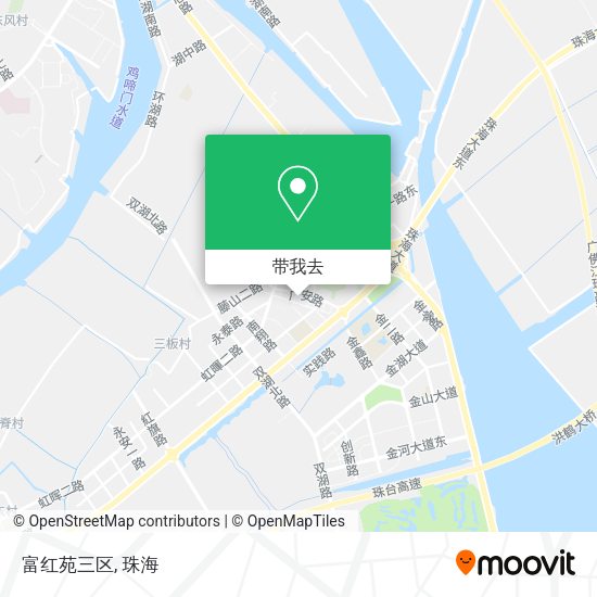 富红苑三区地图