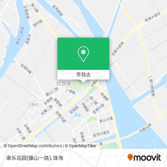 康乐花园(藤山一路)地图