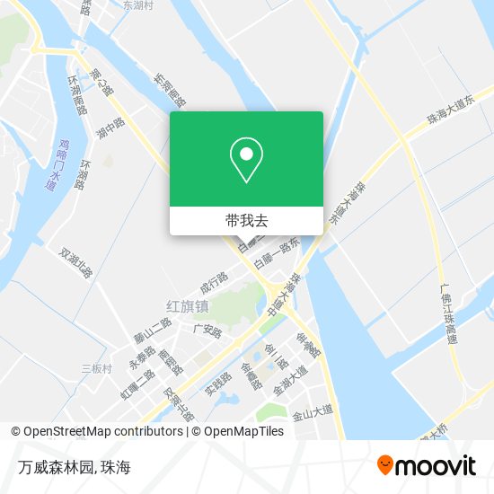 万威森林园地图