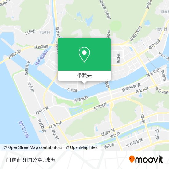 门道商务园公寓地图