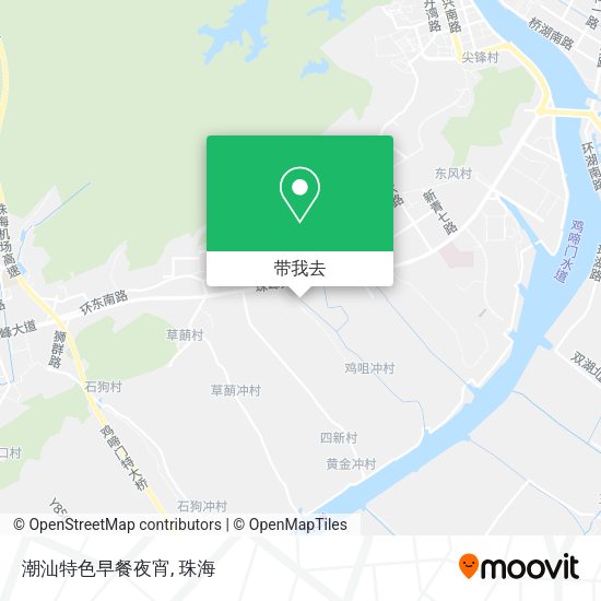 潮汕特色早餐夜宵地图