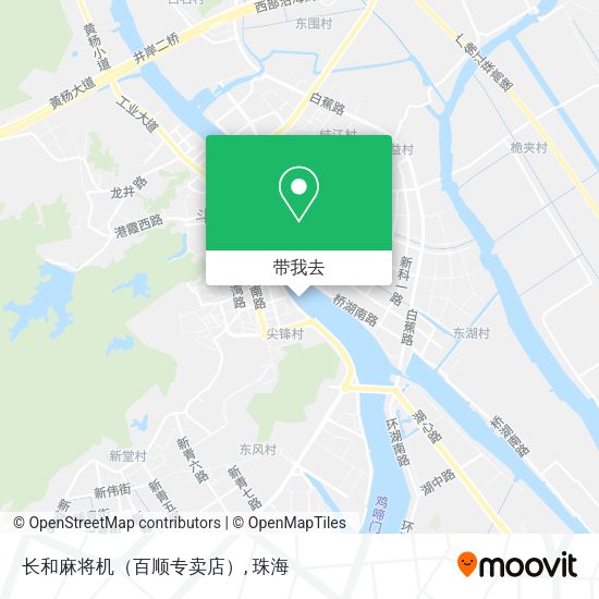 长和麻将机（百顺专卖店）地图