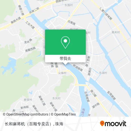 长和麻将机（百顺专卖店）地图