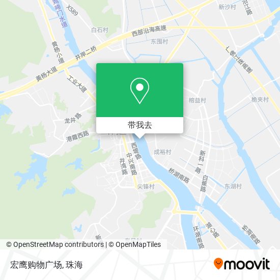 宏鹰购物广场地图