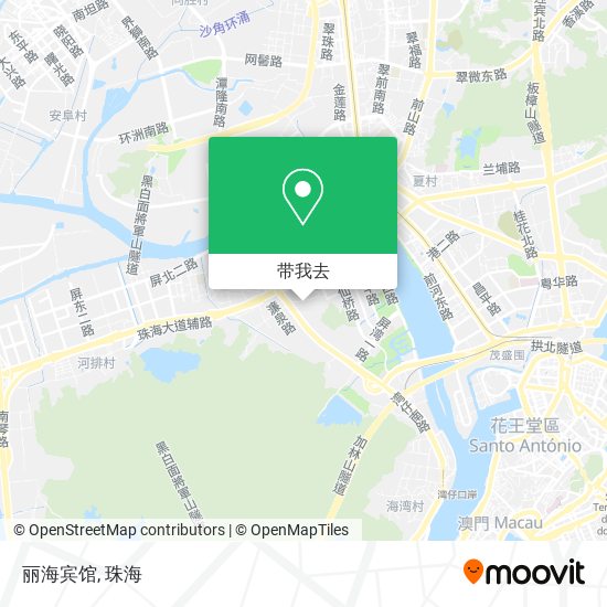 丽海宾馆地图